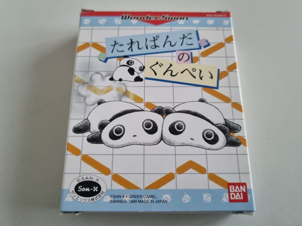 (Bild für) Wonderswan Tarepanda no Gunpey - zum Schließen ins Bild klicken