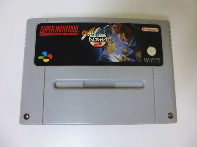 SNES Street Fighter Alpha 2 EUR - zum Schließen ins Bild klicken