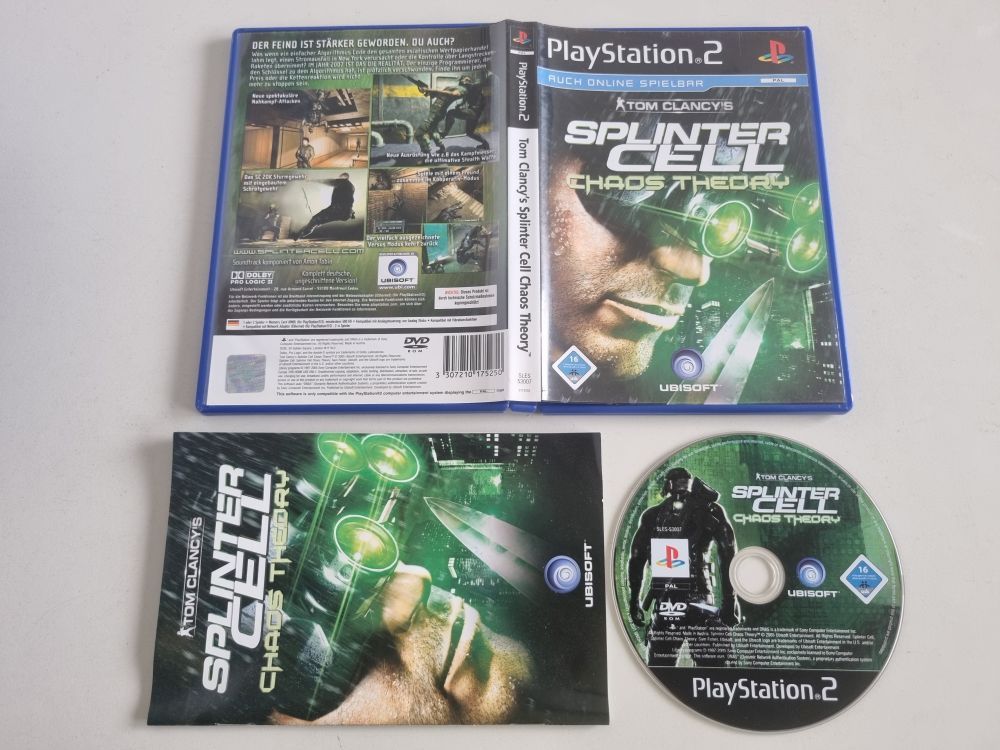 PS2 Tom Clancy's Splinter Cell - Chaos Theory - zum Schließen ins Bild klicken