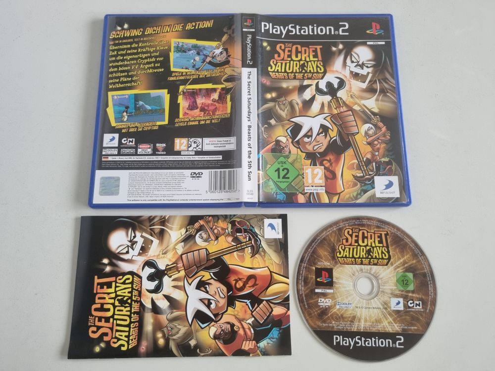 PS2 The Secret Saturdays - Beasts of the 5th Sun - zum Schließen ins Bild klicken