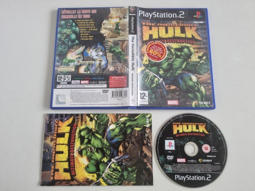 PS2 The Incredible Hulk - Ultimate Destruction - zum Schließen ins Bild klicken