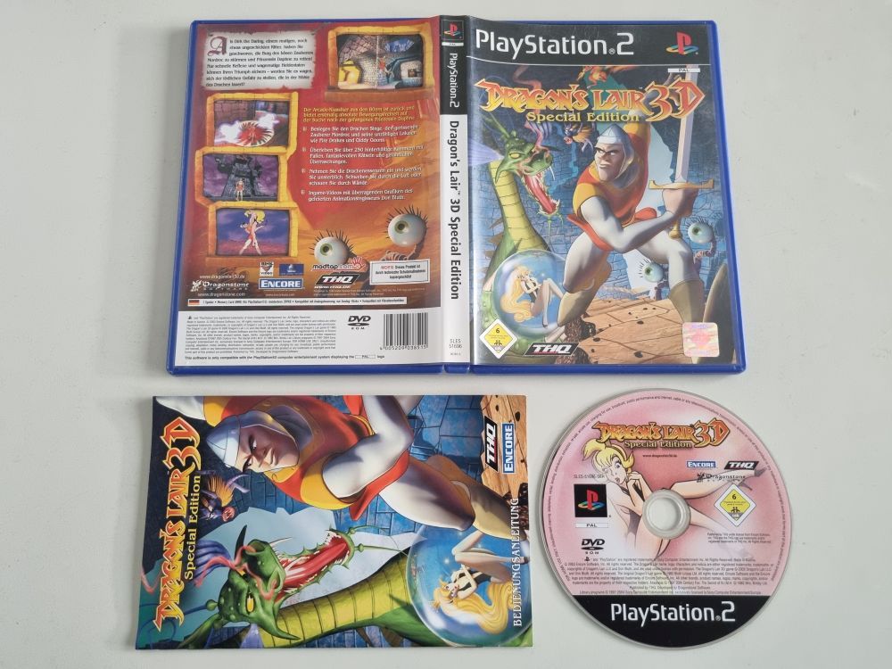 PS2 Dragon's Lair 3D - Special Edition - zum Schließen ins Bild klicken