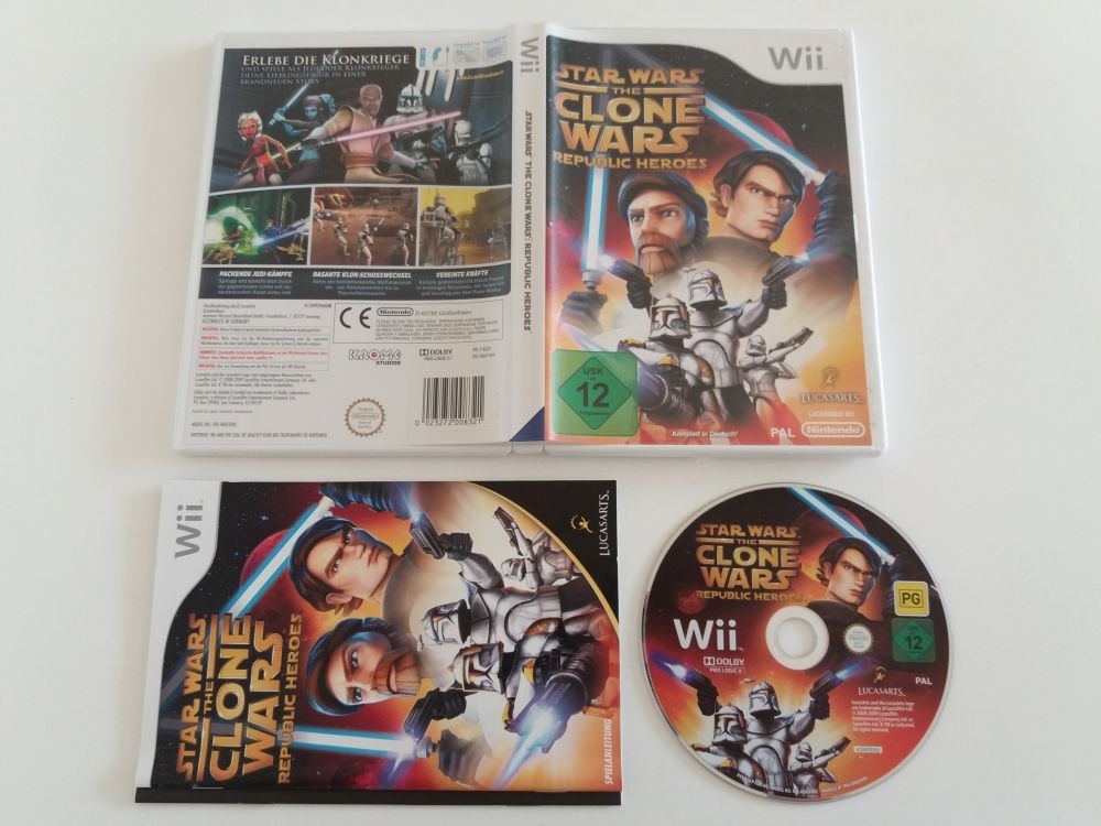 (Bild für) Wii Star Wars The Clone Wars Republic Heroes NOE - zum Schließen ins Bild klicken