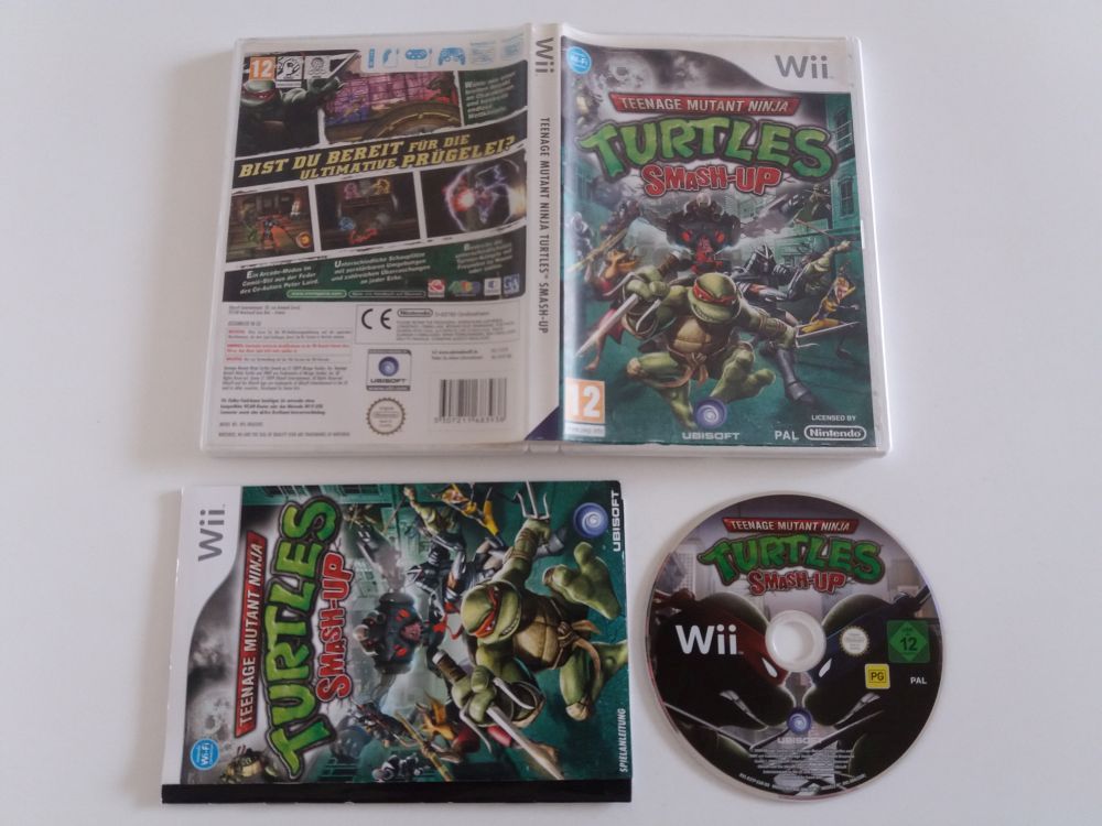 Wii Teenage Mutant Ninja Turtles Smash-Up NOE - zum Schließen ins Bild klicken