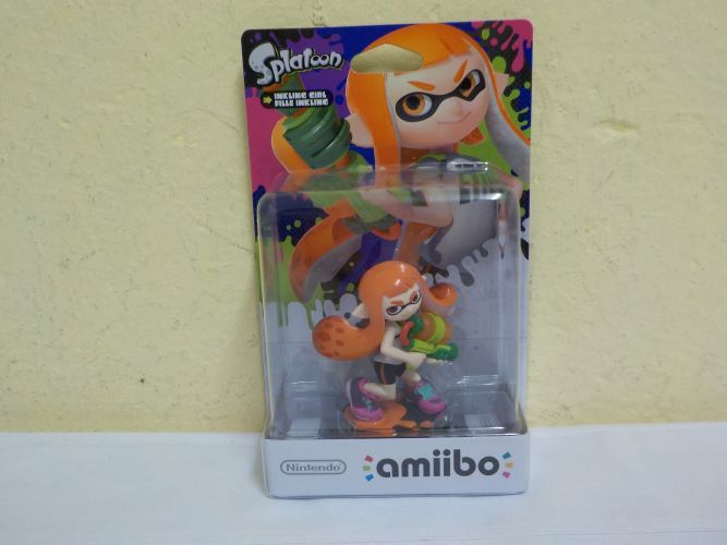 (Bild für) Amiibo Inkling Girl, Splatoon - zum Schließen ins Bild klicken