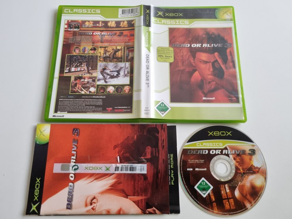 Xbox Dead or Alive 3 - zum Schließen ins Bild klicken