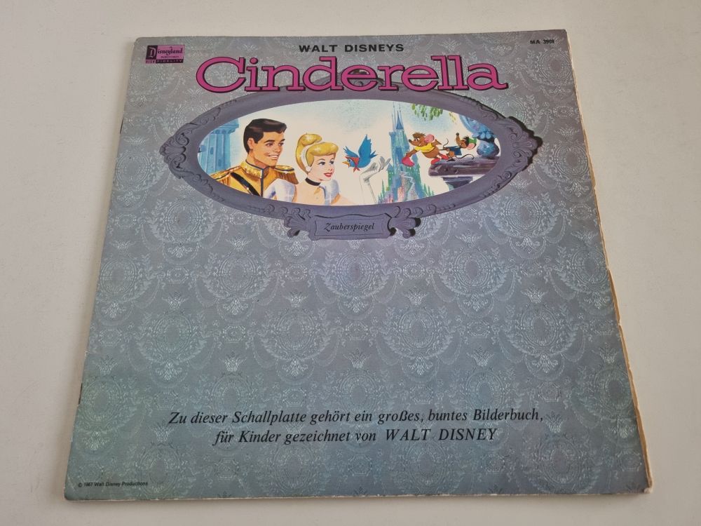 (Bild für) LP Walt Disneys Cinderella - zum Schließen ins Bild klicken