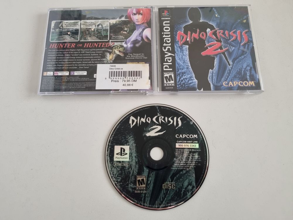 (Bild für) PS1 Dino Crisis 2 - zum Schließen ins Bild klicken