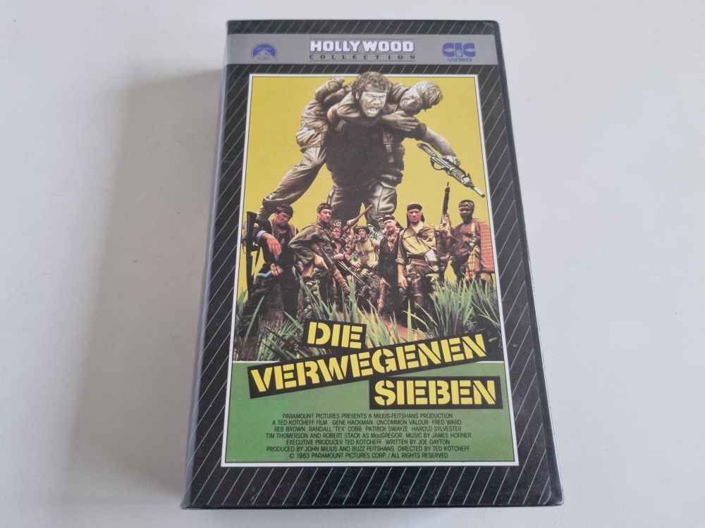 (Bild für) VHS Die verwegenen Sieben - zum Schließen ins Bild klicken