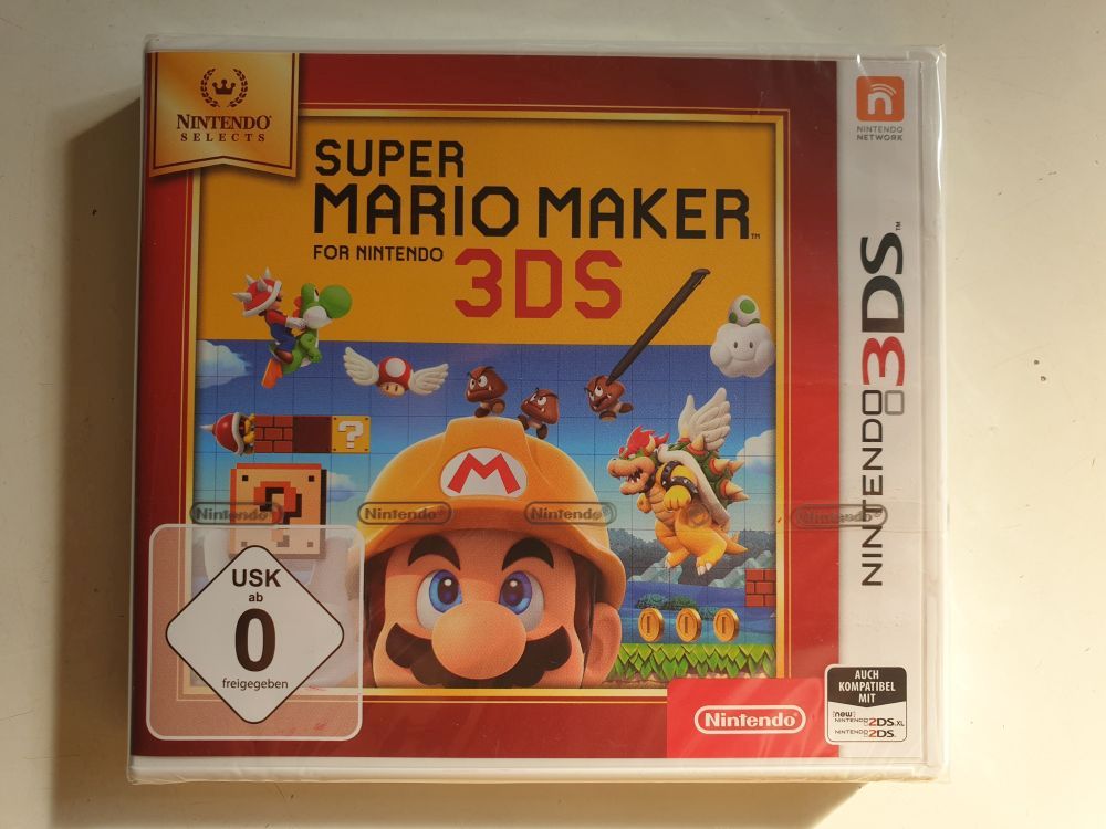 (Bild für) 3DS Super Mario Maker 3DS GER - zum Schließen ins Bild klicken