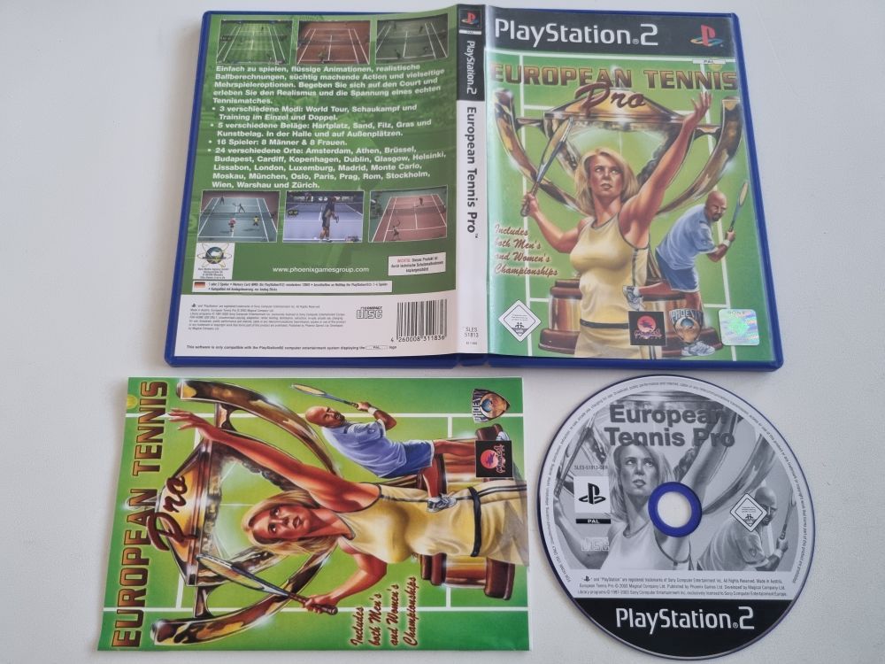 (Bild für) PS2 European Tennis Pro - zum Schließen ins Bild klicken