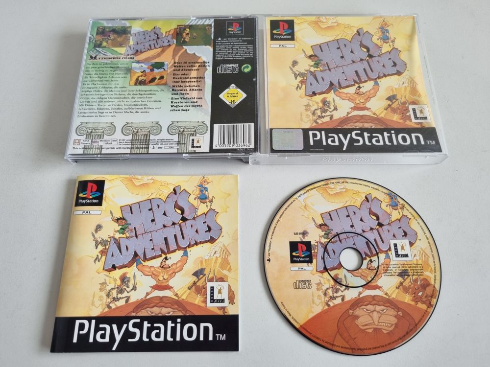 (Bild für) PS1 Herc's Adventures - zum Schließen ins Bild klicken