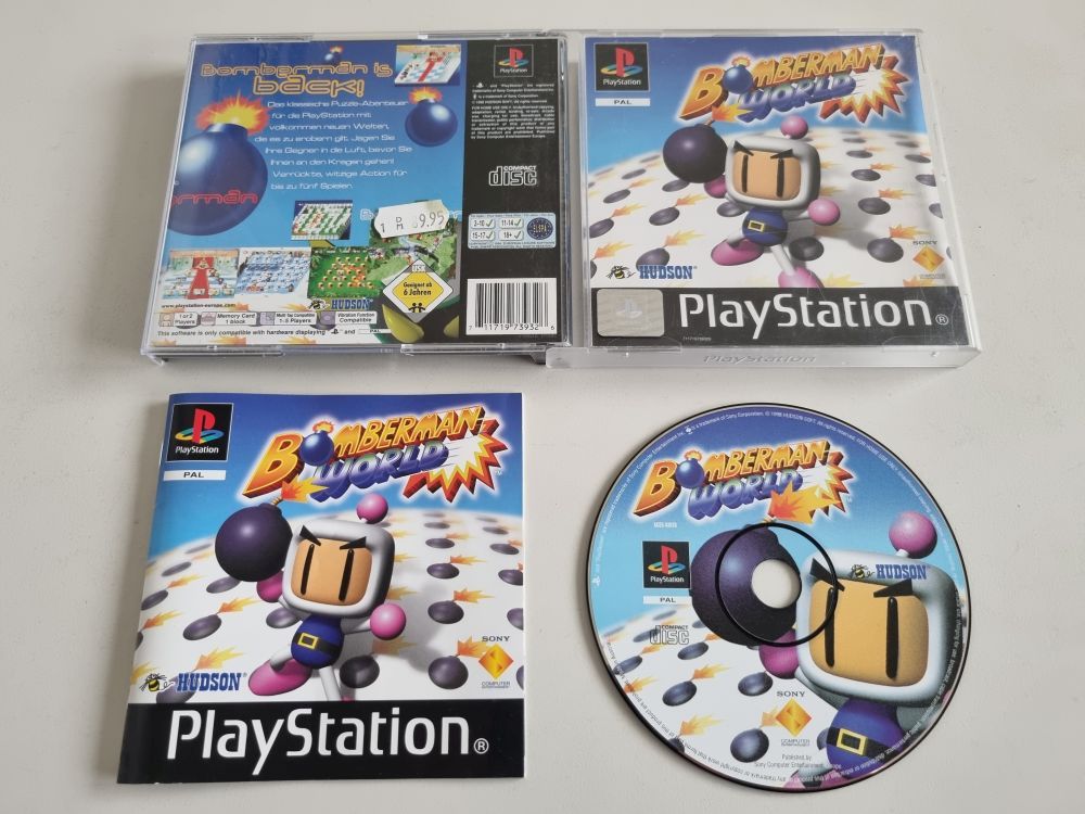 (Bild für) PS1 Bomberman World - zum Schließen ins Bild klicken