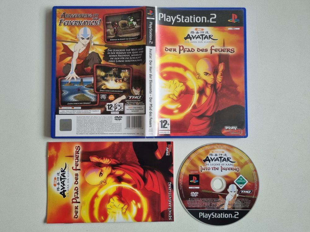 PS2 Avater: Der Herr der Elemente - Der Pfad des Feuers - zum Schließen ins Bild klicken