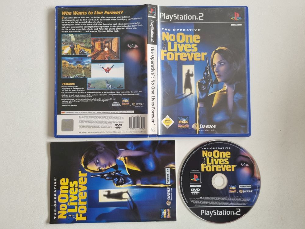 PS2 The Operative: No One Lives Forever - Click Image to Close