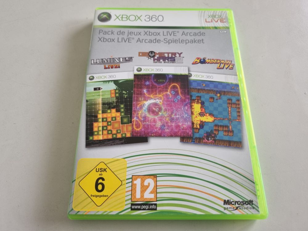 (Bild für) Xbox 360 Xbox LIVE Arcade-Spielepaket - zum Schließen ins Bild klicken