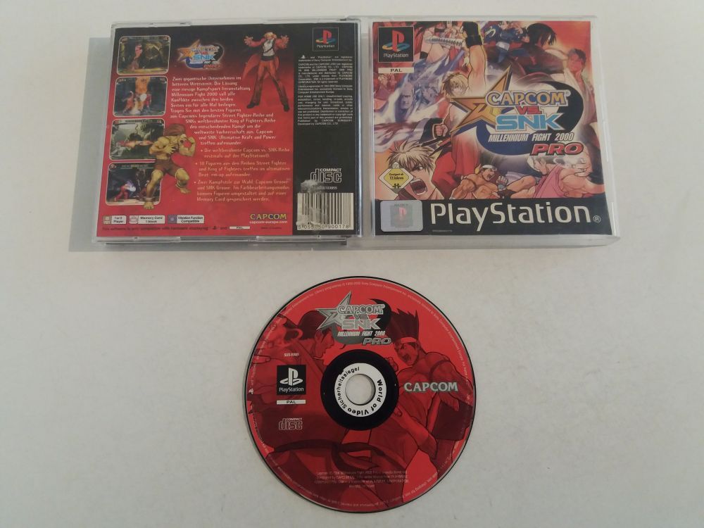 (Bild für) PS1 Capcom vs SNK Millenium Fight 2000 Pro - zum Schließen ins Bild klicken