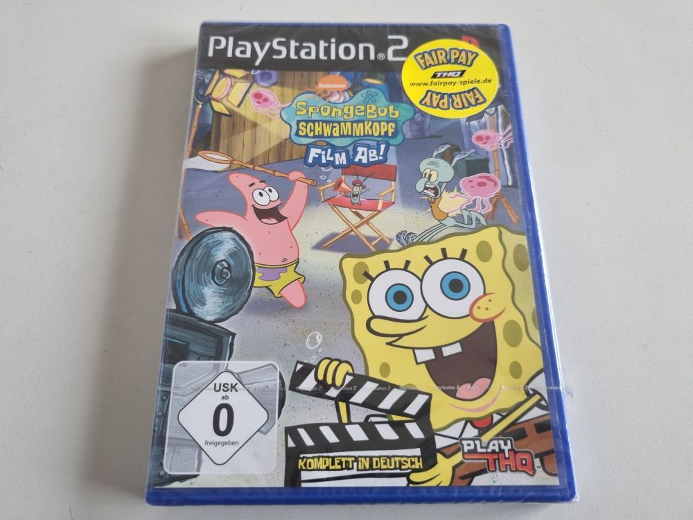 PS2 Spongebob Schwammkopf - Film Ab! - zum Schließen ins Bild klicken