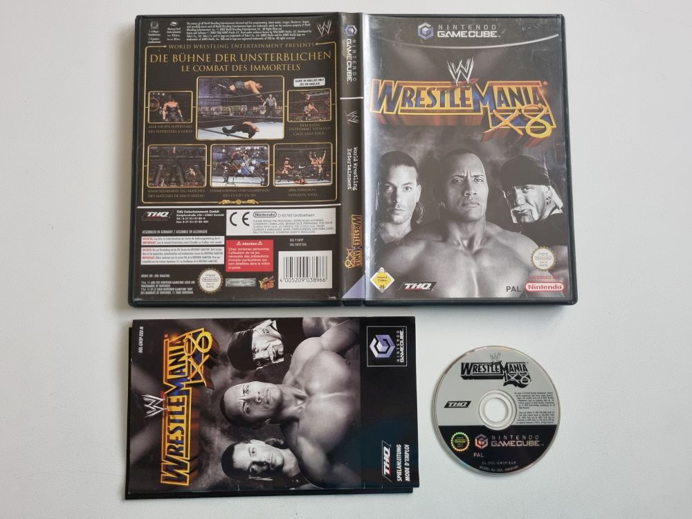(Bild für) GC WWE Wrestlemania X8 EUU - zum Schließen ins Bild klicken