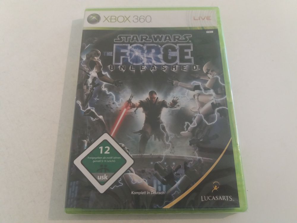 Xbox 360 Star Wars The Force Unleashed - zum Schließen ins Bild klicken