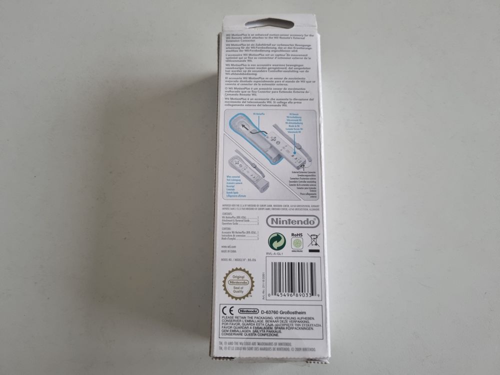 Wii Motion Plus White - Click Image to Close