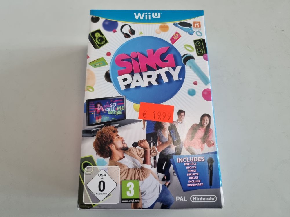(Bild für) Wii U Sing Party - zum Schließen ins Bild klicken