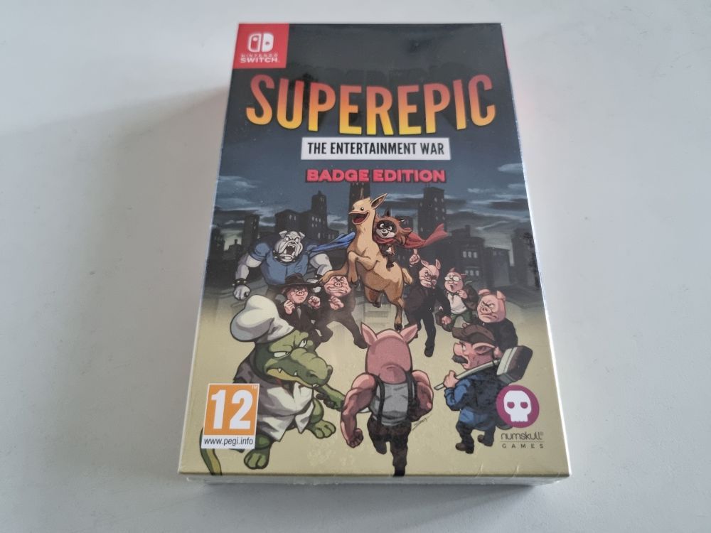 Switch Superepic: The Entertainment War - Badge Edition UKV - zum Schließen ins Bild klicken