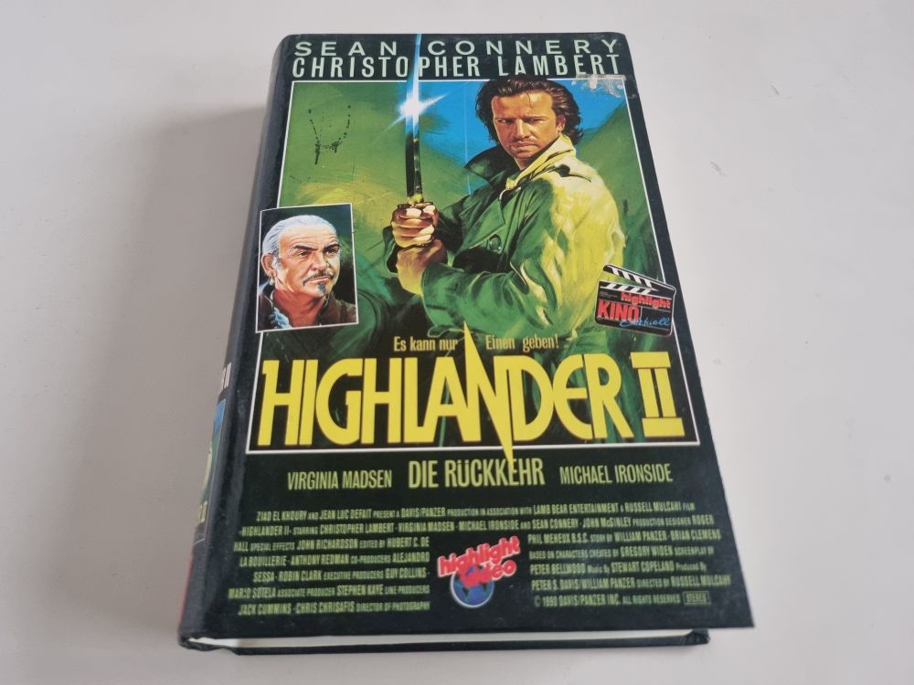 (Bild für) VHS Highlander II - zum Schließen ins Bild klicken
