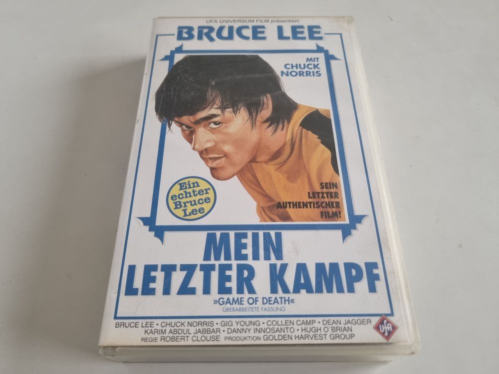 (Bild für) VHS Mein Letzter Kampf - Game of Death - zum Schließen ins Bild klicken