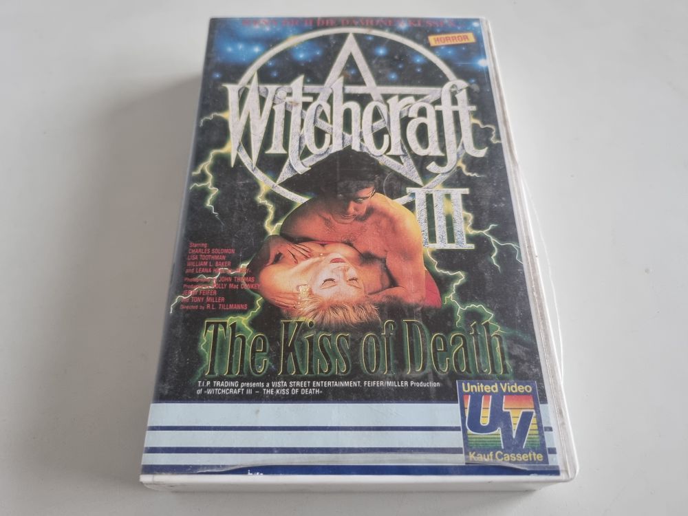 (Bild für) VHS Witchcraft III - Die Kiss of Death - zum Schließen ins Bild klicken