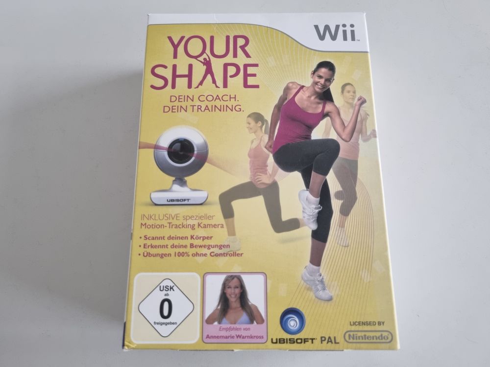 (Bild für) Wii Your Shape - Camera Bundle NOE - zum Schließen ins Bild klicken