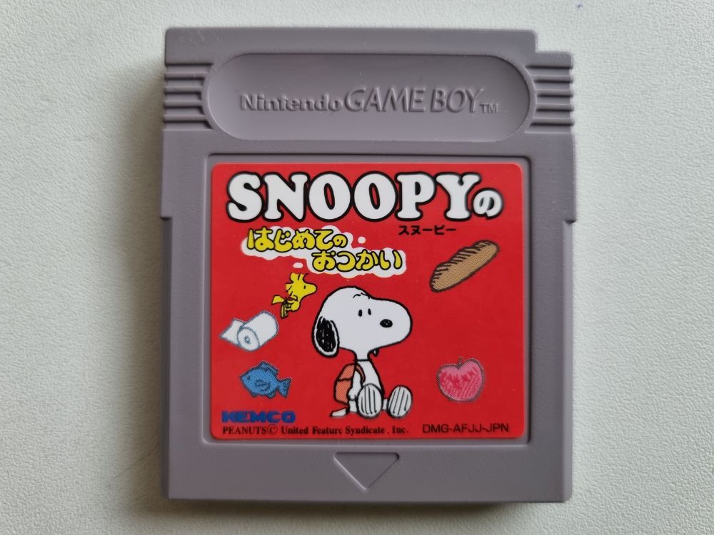 (Bild für) GB Snoopy's First Errand JPN - zum Schließen ins Bild klicken