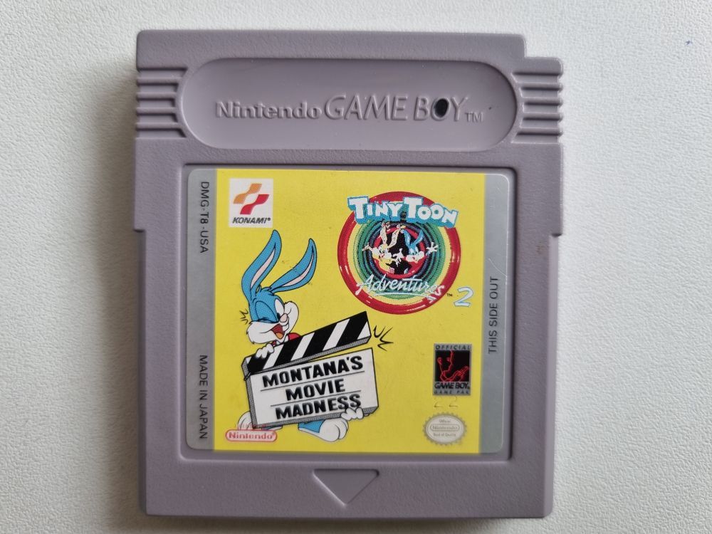 (Bild für) GB Tiny Toon Adventures 2 - Montana's Movie Madness USA - zum Schließen ins Bild klicken