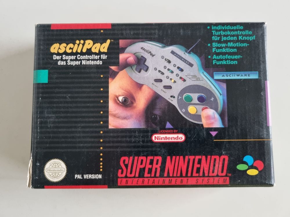 SNES asciiPad Controller - zum Schließen ins Bild klicken