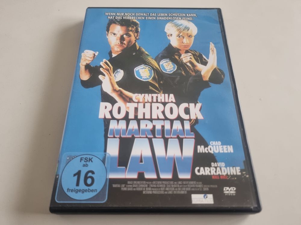 (Bild für) DVD Martial Law - zum Schließen ins Bild klicken