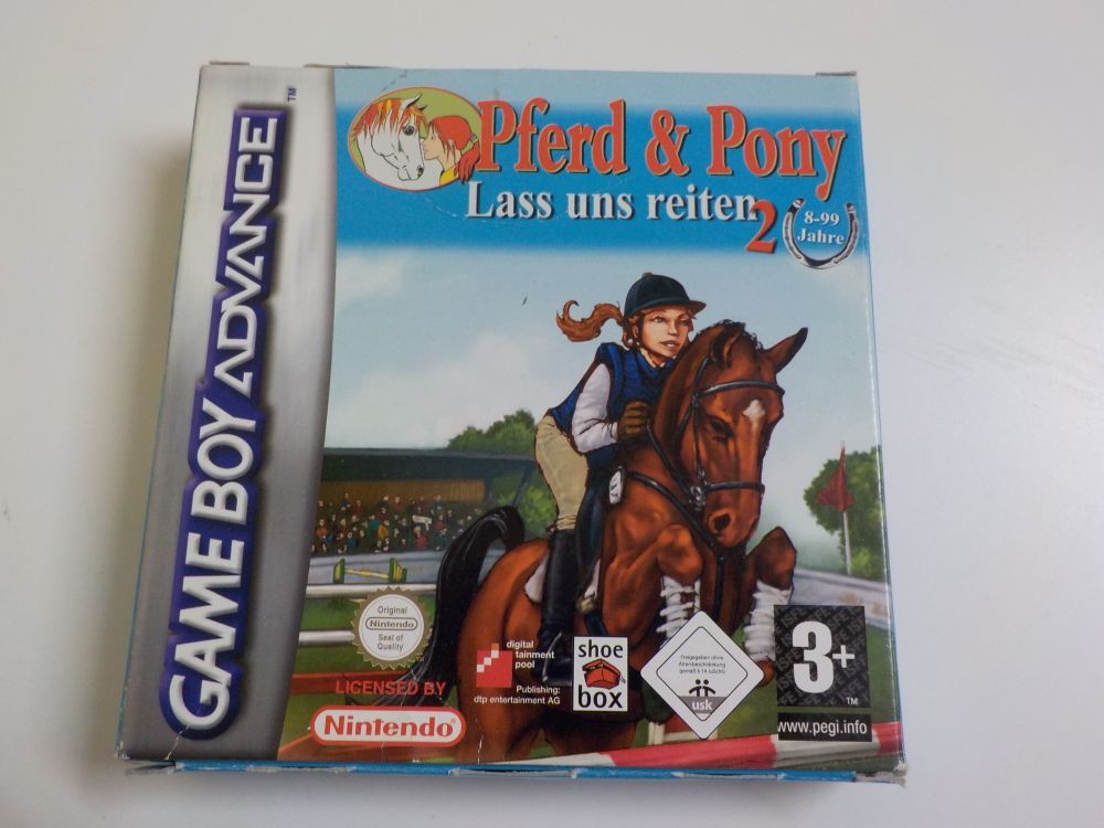 GBA Pferd & Pony Lass uns reiten 2 NOE - zum Schließen ins Bild klicken