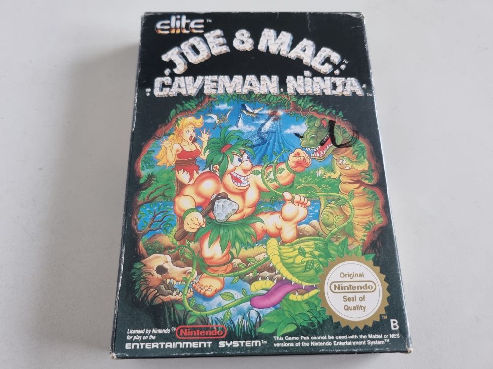 NES Joe & Mac - Caveman Ninja NOE - zum Schließen ins Bild klicken