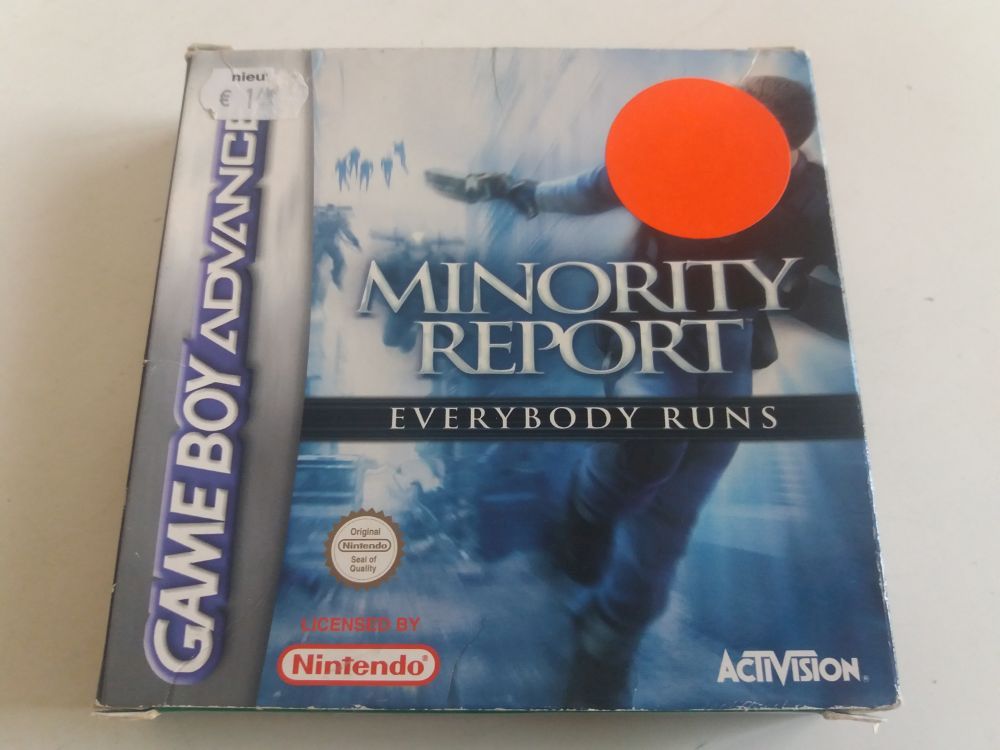 (Bild für) GBA Minority Report - Everybody Runs UKV - zum Schließen ins Bild klicken