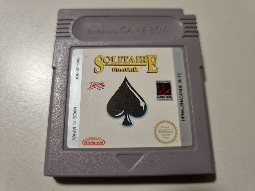 solitaire gameboy