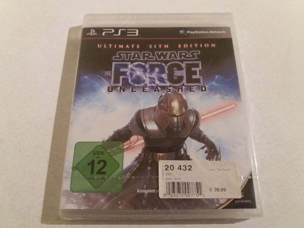 Ps3 Star Wars The Force Unleashed Ultimate Sith Edition 43808