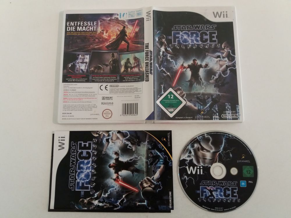 (Bild für) Wii Star Wars The Force Unleashed NOE - zum Schließen ins Bild klicken