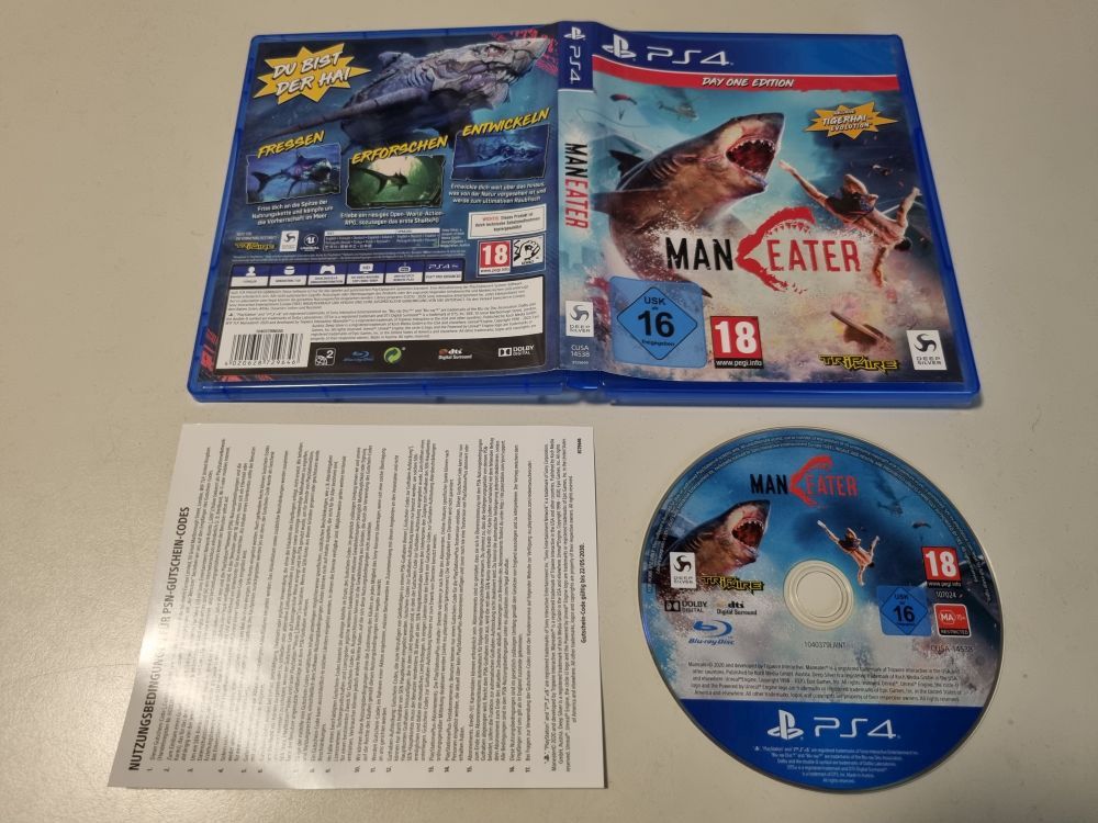 (Bild für) PS4 Man Eater - zum Schließen ins Bild klicken