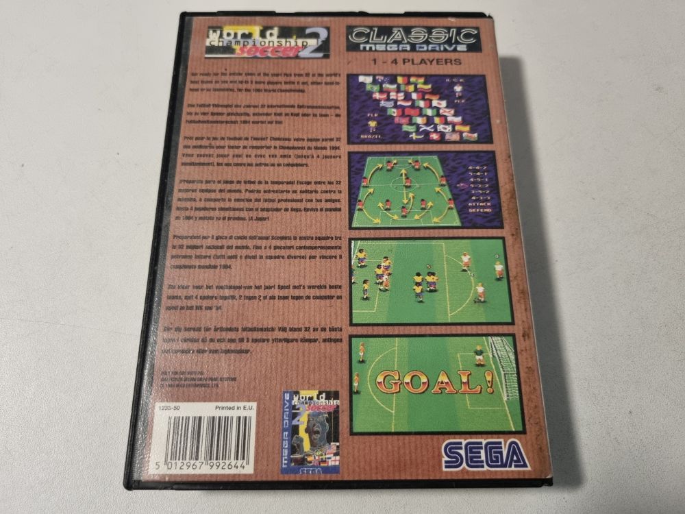 MD World Championship Soccer 2 [51560] - €49.99 - RetroGameCollectorHeaven  - english version