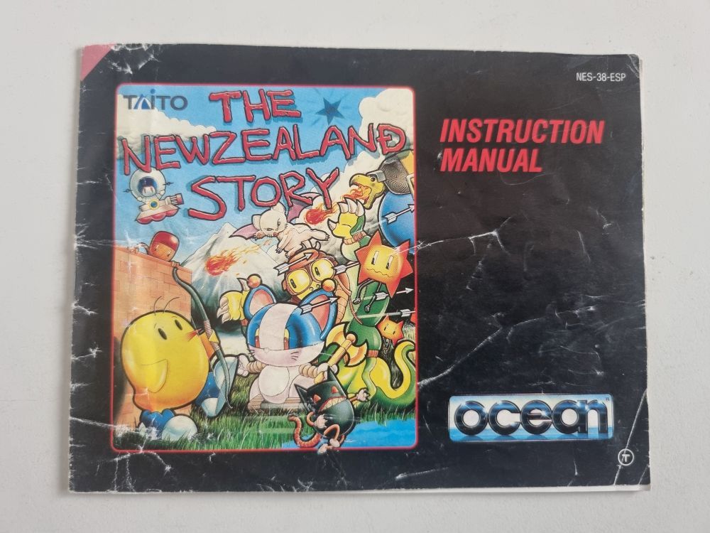 NES The Newzealand Story ESP Manual - zum Schließen ins Bild klicken