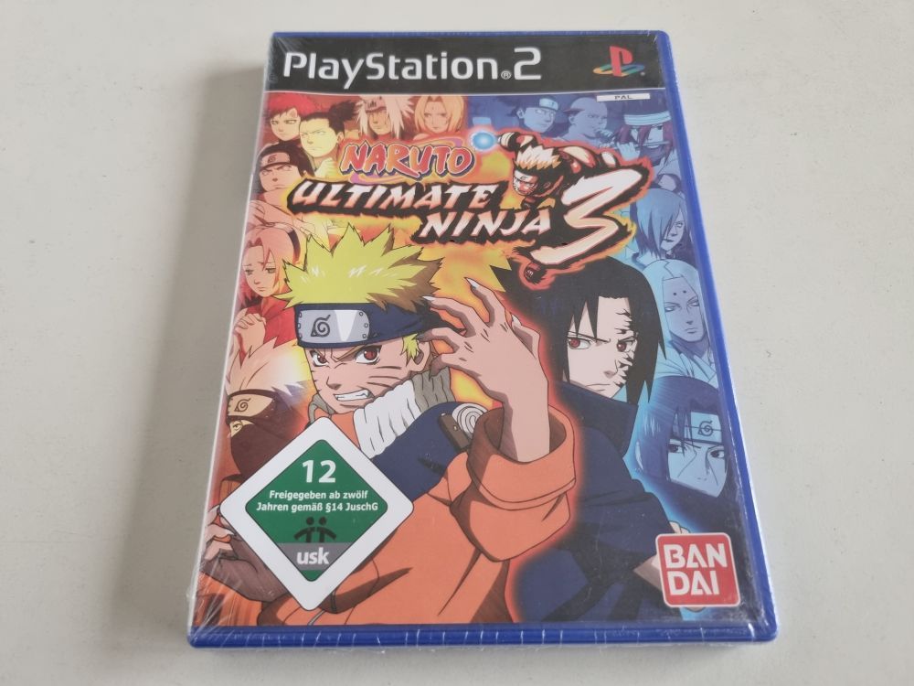 PS2 Naruto - Ultimate Ninja 3 - zum Schließen ins Bild klicken