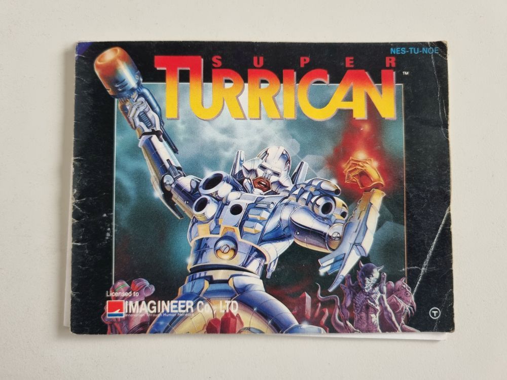 NES Super Turrican NOE Manual - zum Schließen ins Bild klicken