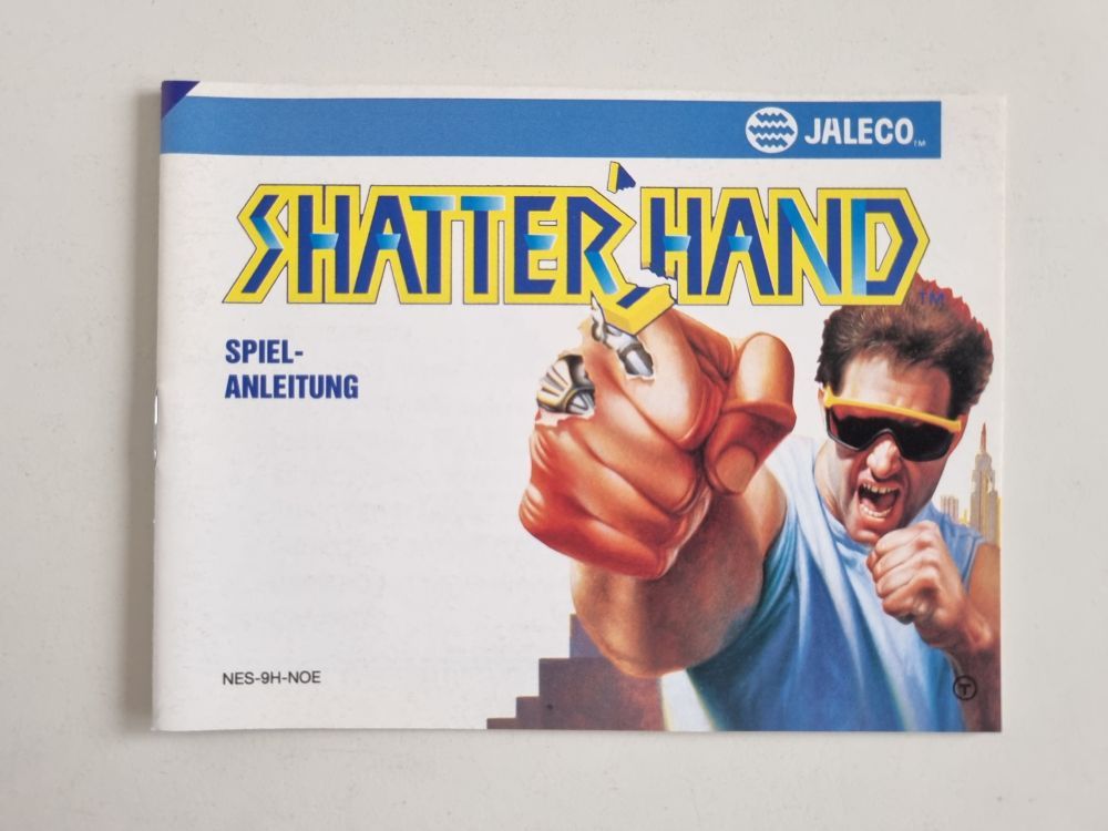 NES Shatterhand NOE Manual - zum Schließen ins Bild klicken