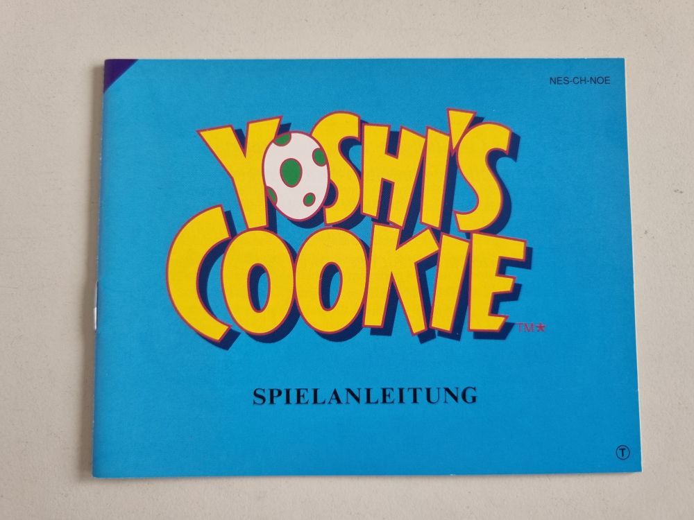 NES Yoshi's Cookie NOE Manual - zum Schließen ins Bild klicken