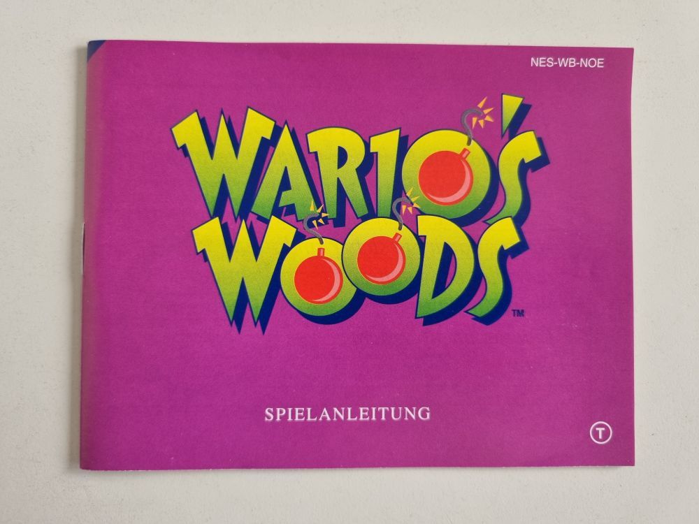 NES Wario's Woods NOE Manual - zum Schließen ins Bild klicken