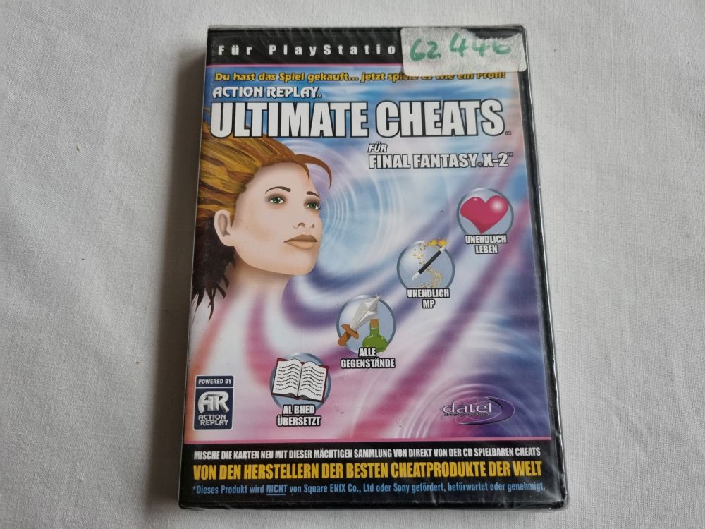 PS2 Action Replay Ultimate Cheats für Final Fantasy X-2 - zum Schließen ins Bild klicken